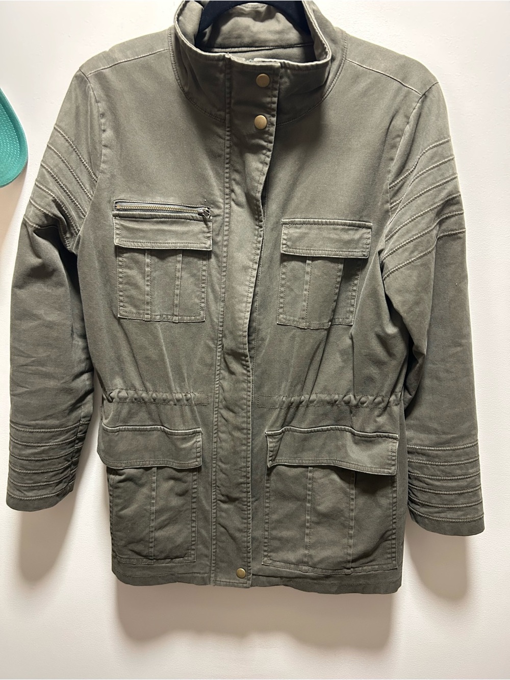 Heartloom utility army green jacket size medium